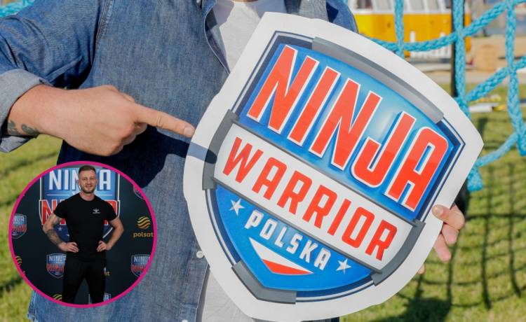 Albert Lorenz jako uczestnik „Ninja vs. Ninja”. Fot. AKPA/Instagram @albert_brudny_lorenz