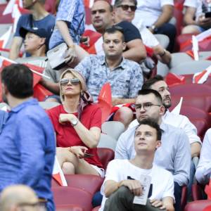 Podczas meczu Polska-Izrael na trybunach nie brakowało gwiazd! 