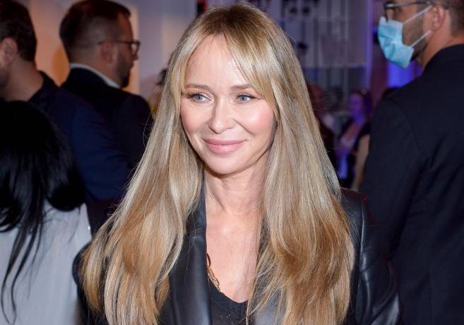 Joanna Przetakiewicz na zdjęciu sprzed lat. "Kobieta z wiekiem staje się bardziej wyrazista, pomimo słabszej opalenizny"