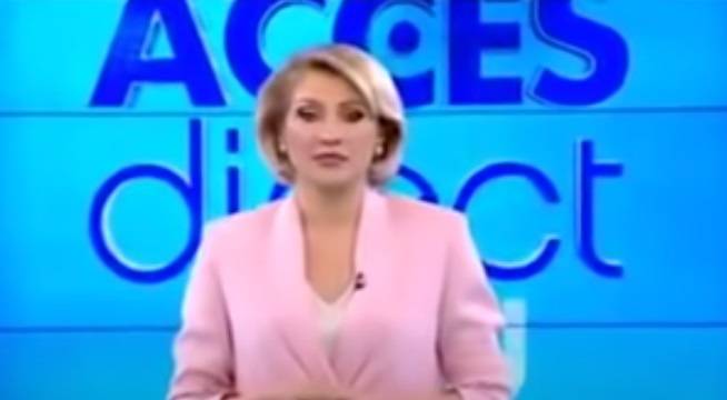 Naga kobieta zaatakowała prezenterkę w programie na żywo. Nagranie obiegło sieć! [WIDEO]