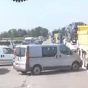 Kierowcy znów zablokowali korytarz życia na A4 [WIDEO]                                                        