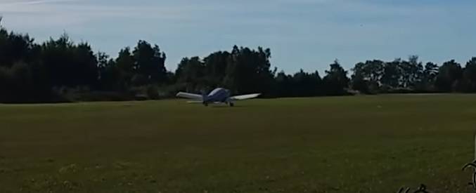 Przypadkowo nagrał awaryjne lądowanie w Jastarni. Niewiele brakowało, a skończyłoby się to tragicznie! [WIDEO]