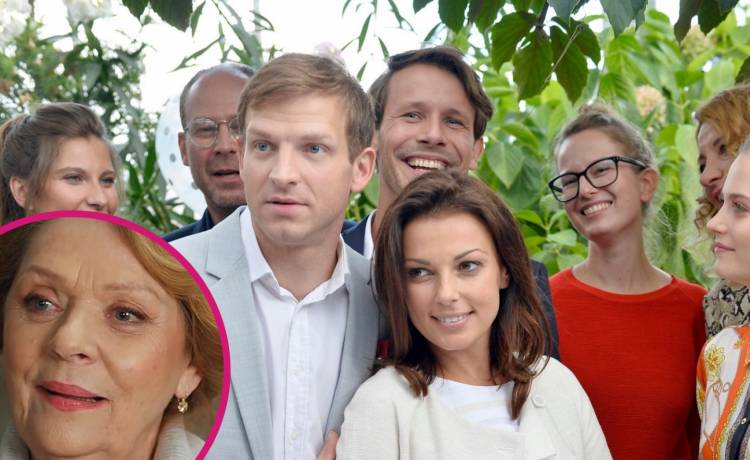 Aktorzy na planie serialu „Barwy szczęścia”. Fot. AKPA/Facebook "Barwy szczęścia"