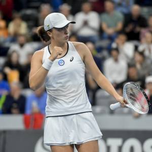 Iga Świątek zareagowała na słowa kibica. Odpowiedziała mu po mistrzowsku [WIDEO]