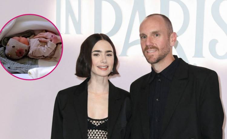 Lily Collins i Charlie McDowell zostali rodzicami, fot. Marechal Aurore/ABACA/Abaca/East News; Instagram @lilyjcollins