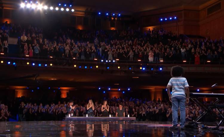 9-letni Journeyy na scenie "America's Got Talent", fot. kadr z YouTube