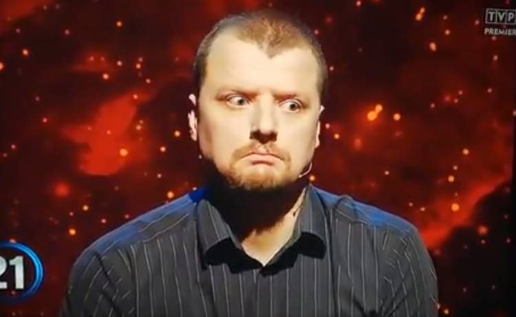 Wpadka w "Jeden z dziesięciu" z Lechem Wałęsą. Tadeusz Sznuk nie mógł powstrzymać śmiechu