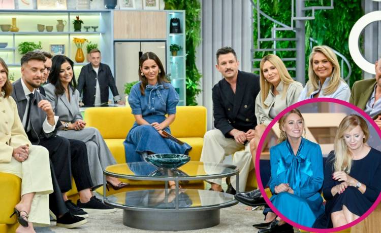 Prowadzący „Halo, tu Polsat” i Marcelina Zawadzka. Fot. AKPA