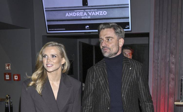 Agnieszka Kaczorowska i Marcin Rogacewicz. Fot. AKPA