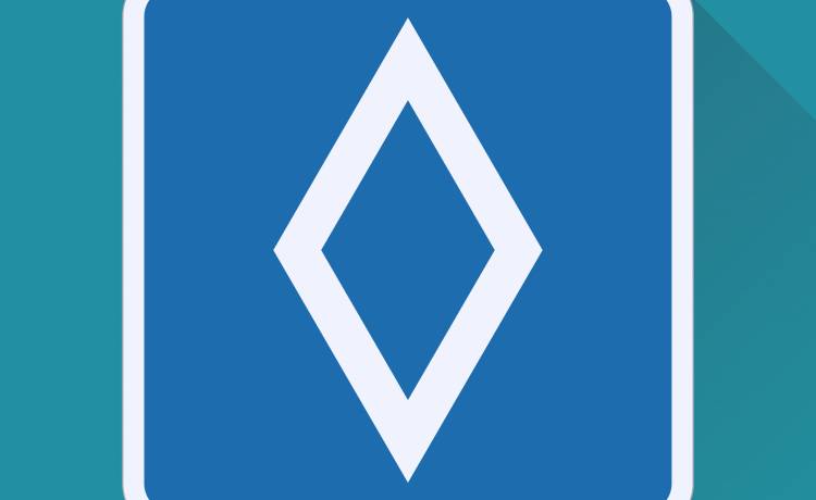 Nowy znak: biały romb na niebieskim tle. Za zlekceważenie grozi wysoki mandat