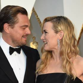 Kate Winslet z synem na czerwonym dywanie. Fani: „Ależ on podobny do Leo!”