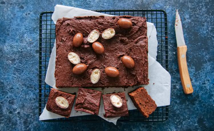 Wielkanoc: Zdrowe ciasto czekoladowe brownie od Anny Lewandowskiej [PRZEPIS]