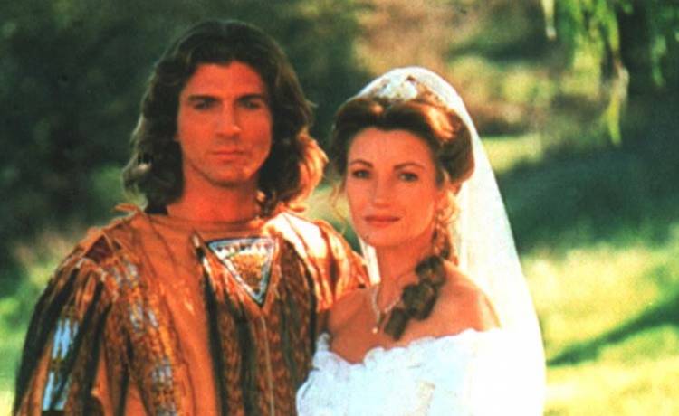 Jane Seymour w 1997 r., fot. PAP/CAF