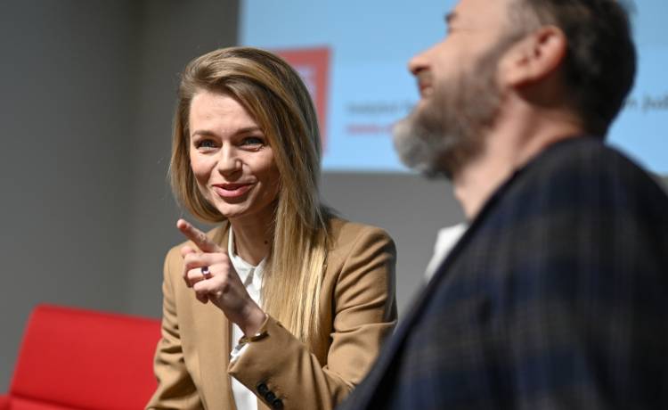 Emilia Komarnicka, Redbad Klynstra, fot. AKPA