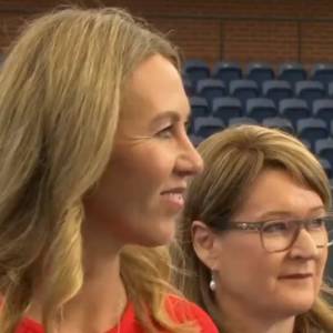 Wywiad został przerwany. Kobieta nagle upadła na ziemię