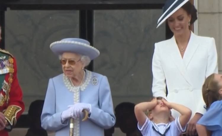 4-letni książę skradł całą uwagę na jubileuszu Elżbiety II! [WIDEO]