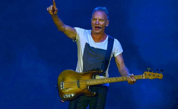 Sting, fot. PABLO PORCIUNCULA/AFP/East News