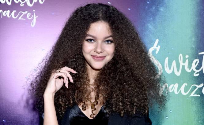 Emilia Dankwa "morsuje" na śniegu. Fani: "Nie zimno?" [ZDJĘCIA]