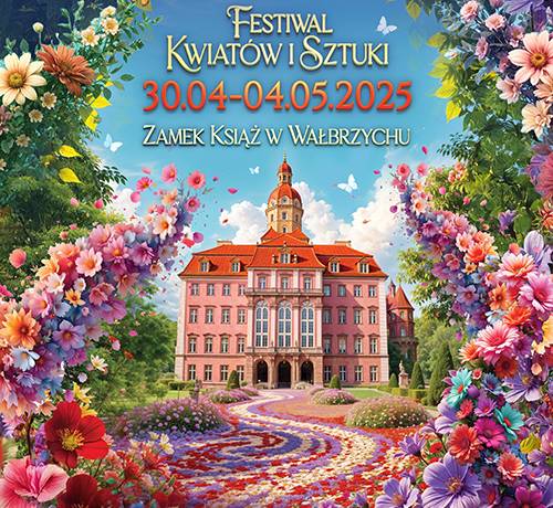 XXXV Festiwal Kwiatów i Sztuki w Zamku Książ – święto natury i mistrzowskiej sztuki!