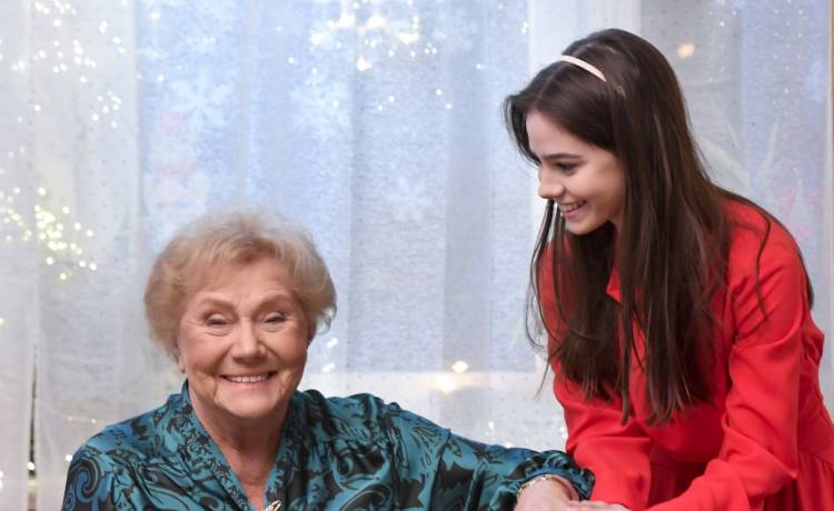 Teresa Lipowska na planie „M jak miłość”. Fot. AKPA