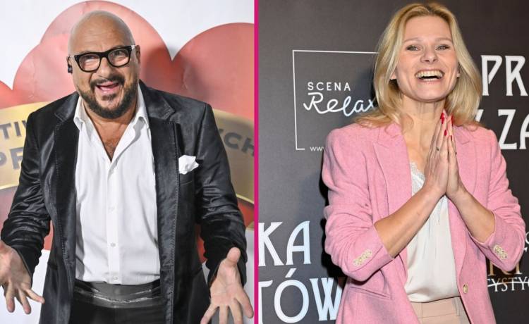 Piotr Gąsowski, Anna Głogowska, fot. AKPA