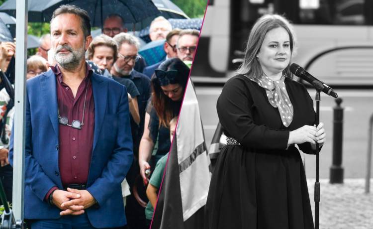 Dariusz Kamys, Joanna Kołaczkowska. Fot. AKPA