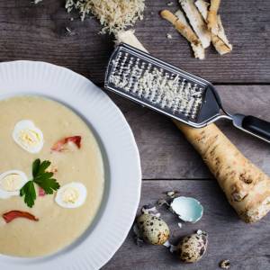 Zupa chrzanowa według Anny Starmach - sprawdź przepis!                                                       