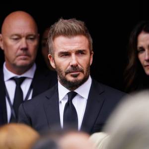  David Beckham i inne gwiazdy futbolu żegnają legendę  