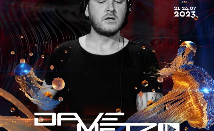 Dave Metzo na Sunrise Festival 2023. Jego mroczne sety podbijają serca publiczności