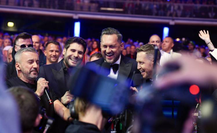 Krzysztof Skórzyński, Jan Pirowski, Marcin Prokop, Damian Michałowski, fot. AKPA