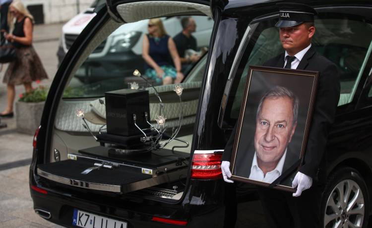 Pogrzeb Jerzego Stuhr, fot. Łukasz Gągulski/PAP