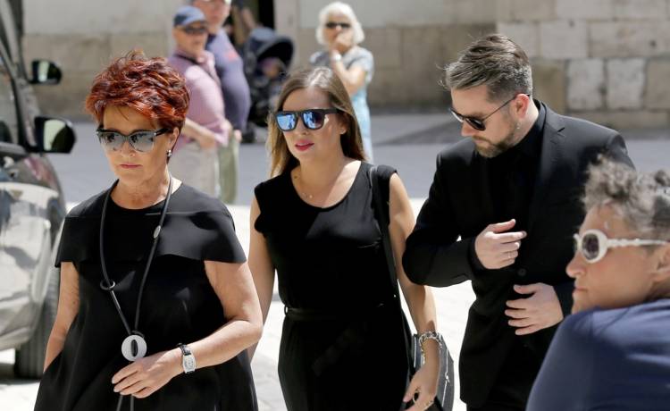 Jolanta Kwaśniewska, Aleksandra Kwaśniewska z mężem - Kubą Badachem, fot. AKPA