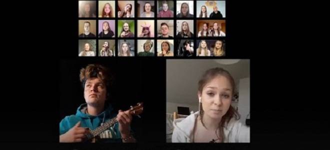 Niesamowity występ studenckiego chóru na... odległość! To nagranie to hit! [WIDEO]