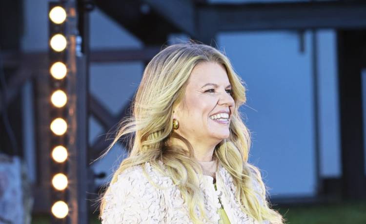 Marta Manowska na planie „Sanatorium miłości”. Fot. AKPA