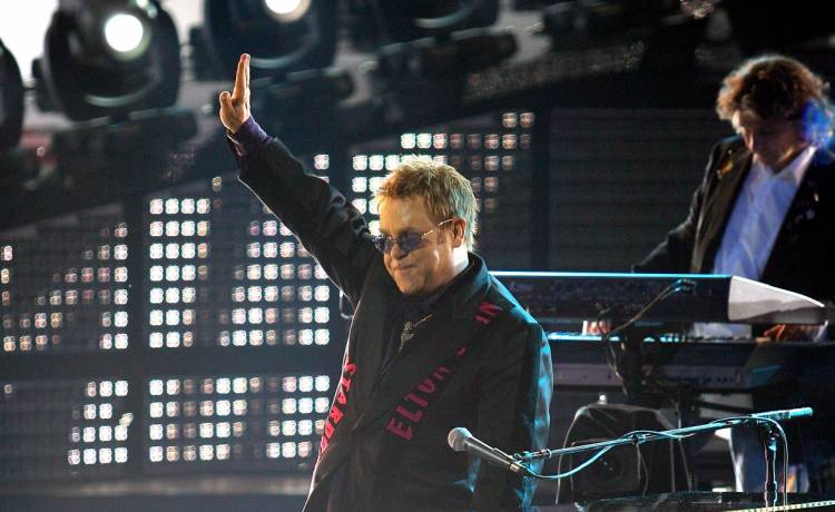 Elton John, fot. AKPA