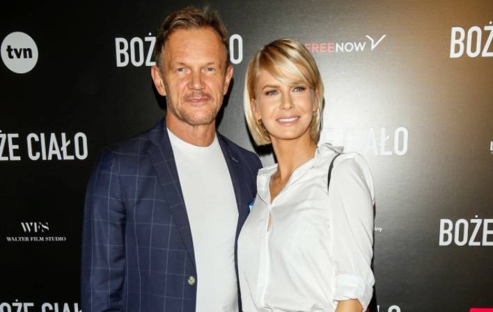 Edyta Pazura gotuje w bieliźnie. Jej mąż opublikował intymny kadr