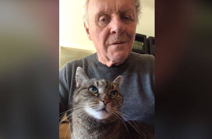 Anthony Hopkins gra na fortepianie dla swojego kota! Urocze wideo opublikował w mediach społecznościowych