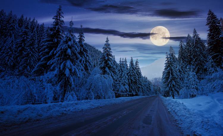 To ostatnie takie zjawisko w tym roku! Zimny Księżyc już wkrótce na niebie