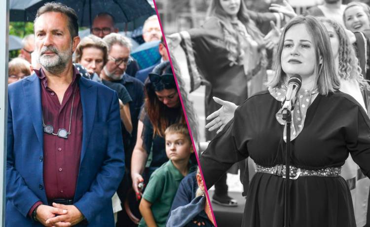 Dariusz Kamys, Joanna Kołaczkowska. Fot. AKPA