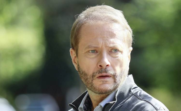 Artur Żmijewski na planie serialu „Ojciec Mateusz”, fot. AKPA