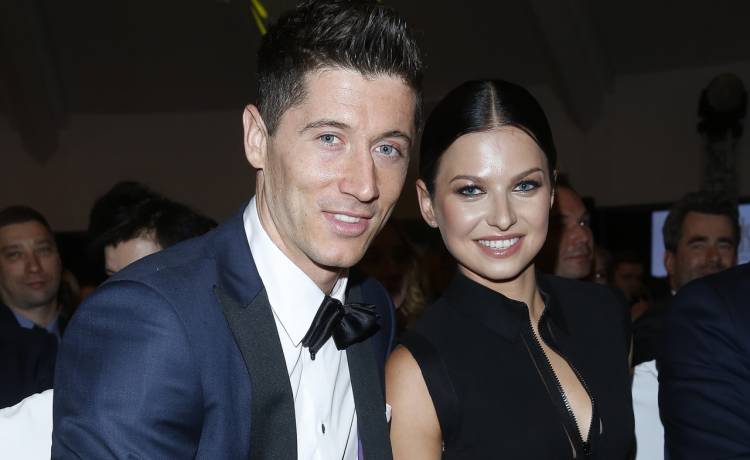 Robert Lewandowski, Anna Lewandowska, fot. AKPA