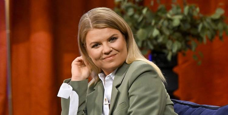 Marta Manowska na planie "Rolnik szuka żony". Fot. AKPA