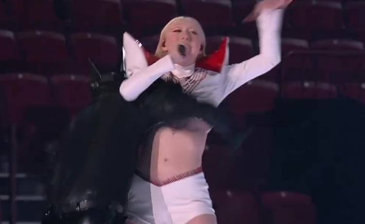 Eurowizja 2024. Luna na wielkim koniu. TVP zamieściła fragment występu [WIDEO]