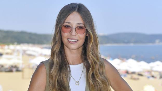 Izabella Krzan na rozkosznym kadrze sprzed lat. "Nie mów, że to mała Ty"