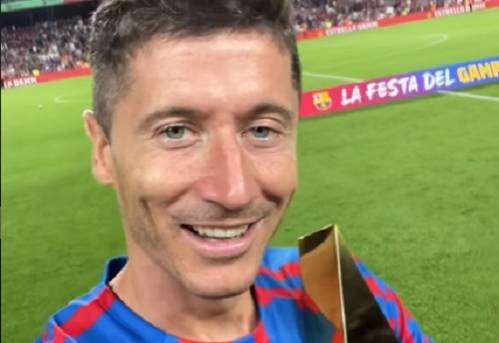 Robert Lewandowski z pierwszym golem dla FC Barcelony. Wystarczyły trzy minuty! [WIDEO]