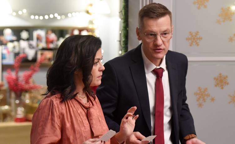 Katarzyna Cichopek i Marcin Mroczek. Fot. AKPA