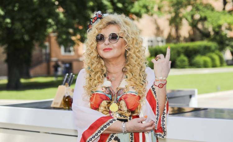 Magda Gessler na boisku od koszykówki. Restauratorka zaprezentowała swoje umiejętności 