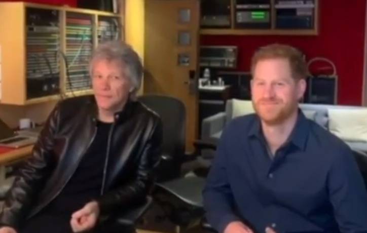 Jon Bon Jovi nagrał piosenkę z księciem Harrym! Będzie przebój?