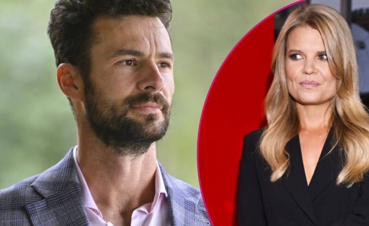 Roland z „Rolnik szuka żony” i Marta Manowska. Fot. AKPA