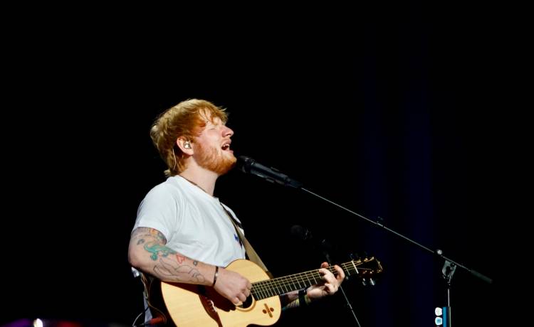 Ed Sheeran 12 lipca zagrał koncert w Gdańsku, fot. Lin Bilin/Xinhua News/East News